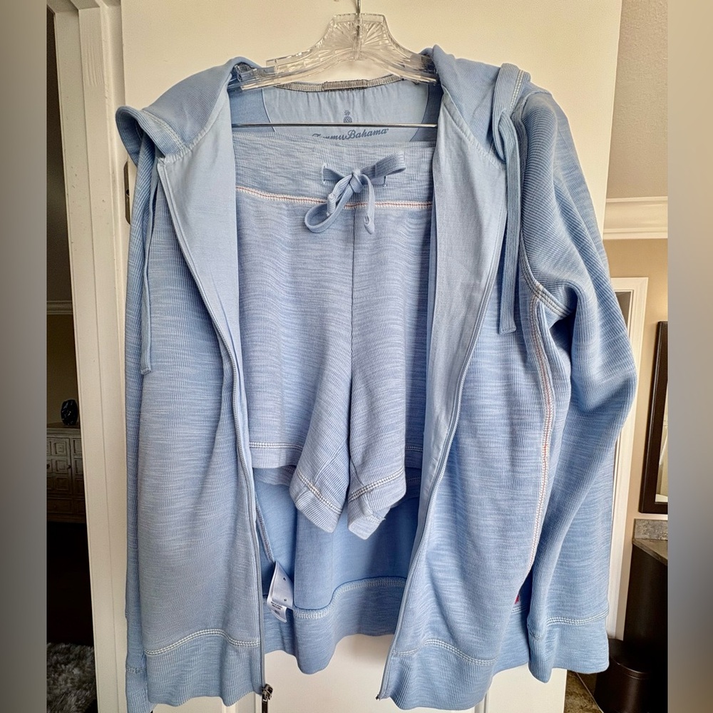 Women’s Tommy Bahama Sky Blue Knit Set